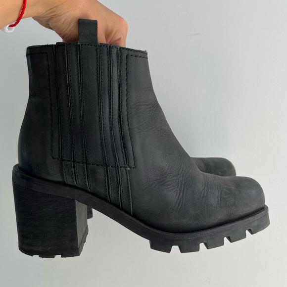 [SOLD] Black ankle booties from Nasty Gal - Picture 1 of 5